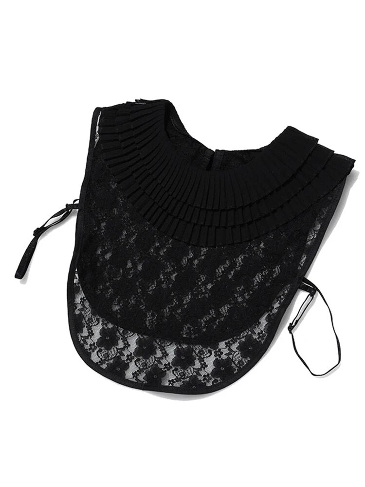 Patchwork Lace Floral Tank Tops For Women Round Neck Sleeveless Temeprament Vest Female Fashion Summer Clothing