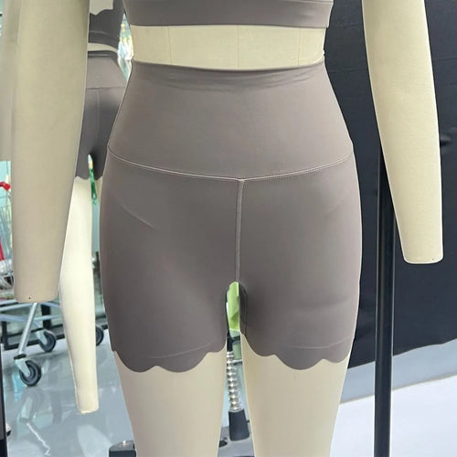 Load image into Gallery viewer, Laser Fitness Shorts Women Yoga Shorts Running Cycling Shorts Sports Leggings High Waist Workout Gym Push Up Shorts Tights
