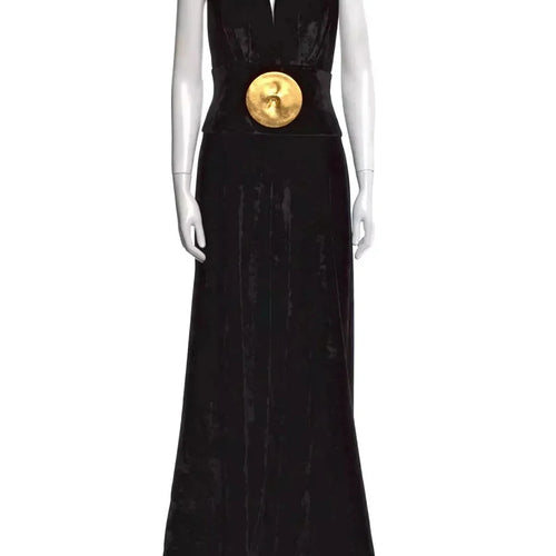 Load image into Gallery viewer, Black Slimming Spliced Sequined Fashion Jumpsuits for Women Halter Sleeveless Backless High Waist Jumpsuit Female
