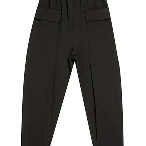 Load image into Gallery viewer, High Elastic Waist Black Pockets Casual Harem Pants New Loose Fit Trousers Women Fashion Tide Spring Autumn 2025 1DF4709
