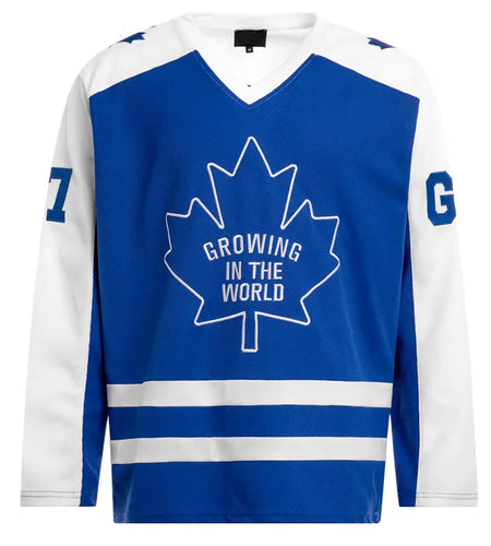 Vintage Jersey Shirts Y2K Embroidered Patchwork Sports V-Neck Long Sleeve Shirt Men Hip Hop Breathable Quick Drying Streetwear