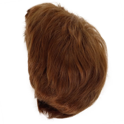 Load image into Gallery viewer, Women Wig Short Brown Synthetic Hair Wig Bob Haircut Natural Wigs for Mother Old Lady Costume Elderly Wigs Straight Cut
