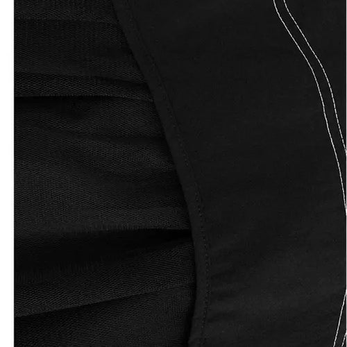 Load image into Gallery viewer, Women Black Topstitched Mesh Big Size Strap Dress New Square Collar Sleeveless Fashion Tide Spring Autumn 2025  1DH6192
