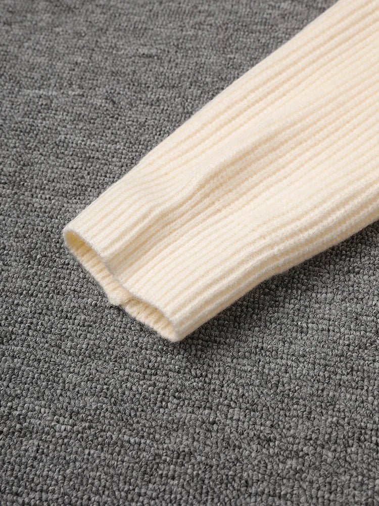 Women Orange Knitting Long Slit Big Size Dress New Turtleneck Long Sleeve Loose Fit Fashion Spring Autumn 2025 1DE5886