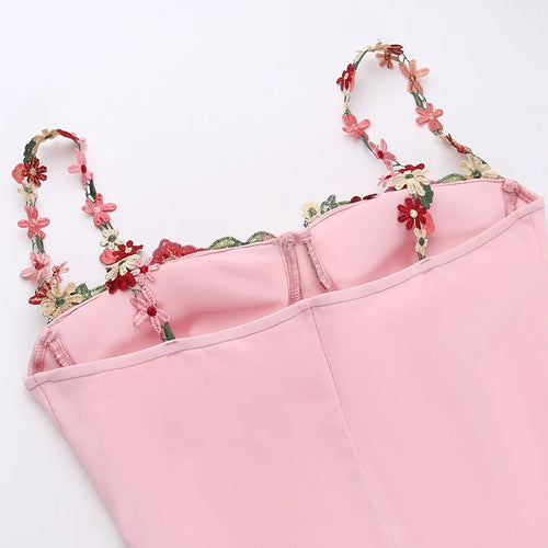 Load image into Gallery viewer, Elegant Spaghetti Strap Print Patchwork Maxi Dress For Women Strapless Sleeveless Backless Bodycon Sexy Long Dress
