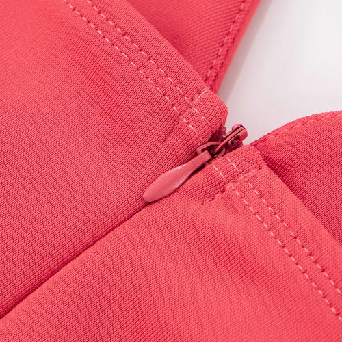 Load image into Gallery viewer, Off-shoulder Backless Split Sexy Maxi Dress Women Gown Pink Summer New Zipper Strapless Evening Club Party Long Dress
