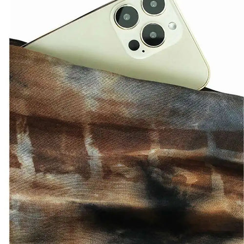 Load image into Gallery viewer, Women Tie Dye Pleated Big Size Casual Strap Dress New Square Collar Sleeveless Fashion Tide Spring Autumn 2025  1DH6611
