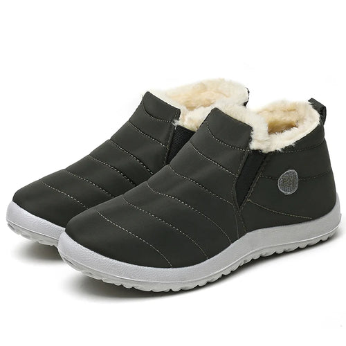 Load image into Gallery viewer, Men Boots Men&#39;s Winter Shoes Lightweight Fur Boots For Winter Man Shoes 2025 Waterproof Snow Boots Casual Botas Para Hombre
