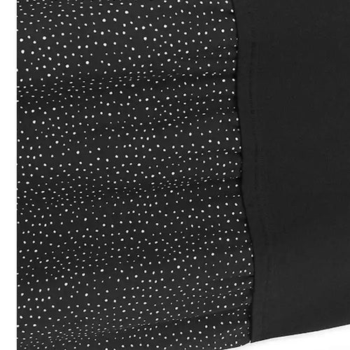 Load image into Gallery viewer, Women Gray Color-block Dot Big Size Long Elegant Dress New Round Neck Short Sleeve Fashion Spring Summer 2025  1DH6007
