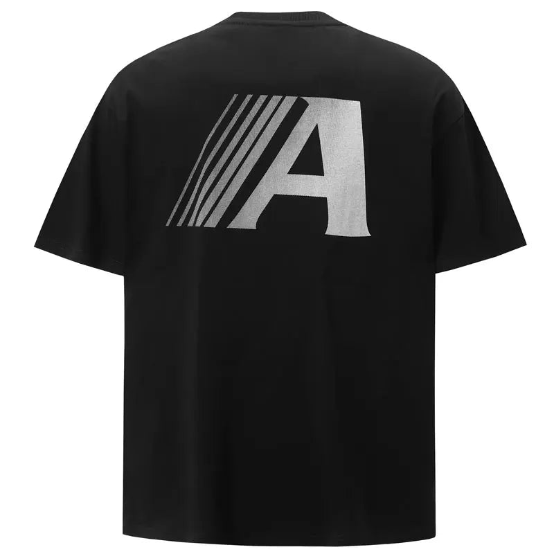 Vintage Men Tshirt Y2K Graphic Printed Racing Sports Patchwork Streetwear T-Shirts Harajuku Hip Hop Baggy Casual Cotton Tops Tee