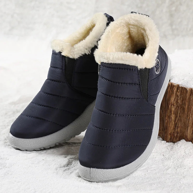 Men Boots Men's Winter Shoes Lightweight Fur Boots For Winter Man Shoes 2025 Waterproof Snow Boots Casual Botas Para Hombre