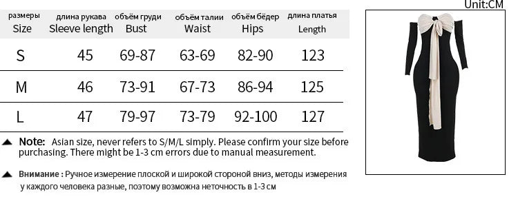 Patchwork Off-shoulder Sexy Maxi Dress For Women Gown Contrast Color Strapless Long Sleeve Bodycon Sexy Long Dress