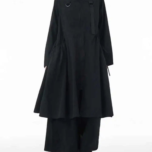 Load image into Gallery viewer, Women Army Green Big Size Long Trench New Stand Collar Long Sleeve Fit Windbreaker Fashion Tide Spring Autumn 2025 1DH3440
