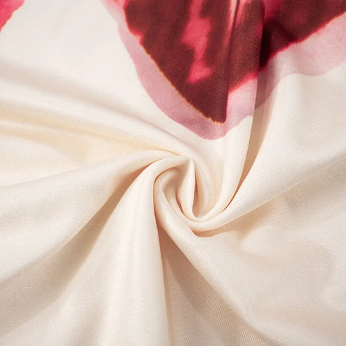 Load image into Gallery viewer, Skew Collar Ruffled Print Sexy Mini Dress For Women Off-shoulder Sleeveless Backless High Waist Printed Dress Vestido
