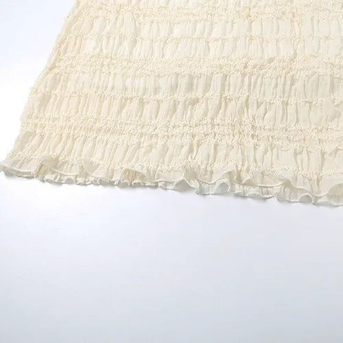 Load image into Gallery viewer, Chiffon Lace Sexy Skirt Two Piece Sets Women Halter Crop Tops And Maxi Skirt Ladies Fashion Woman Long Dress Set
