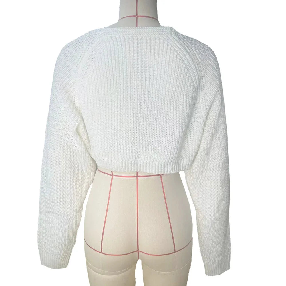 Warm Oversized Chunky Knit Loose Shrug Sport Ctop Tops