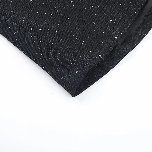 Load image into Gallery viewer, Glitter Off-shoulder Sexy Maxi Dress For Women Gown Black Strapless Long Sleeve Bodycon Club Party Sparkle Long Dress
