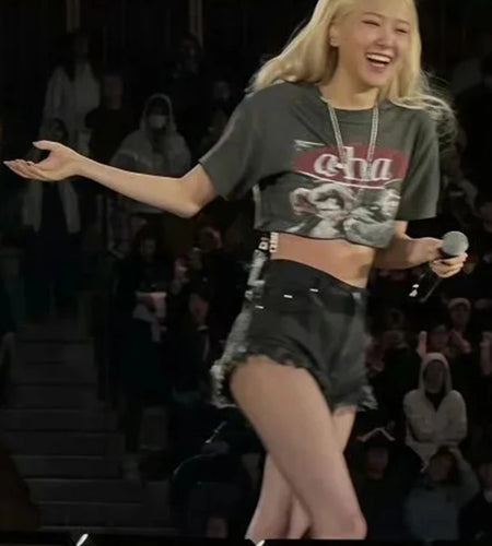 Print t-Shirt Women o-Neck Skinny Summer New Trend Simple Classic Street Casual Versatile Street Daily Party Mini Tops