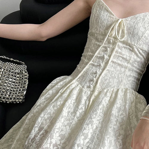 Load image into Gallery viewer, Women Green Printed Bandage Long Spaghetti Strap Dress New V-Neck Sleeveless Fashion Tide Spring Summer 2025 1DJ1311
