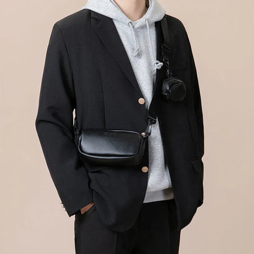 Load image into Gallery viewer, Men Suit Jacket Spring Autumn Loose Business Casual Singel-Breasted Handsome Stylish Pocket New Fashion Tide 9W1206
