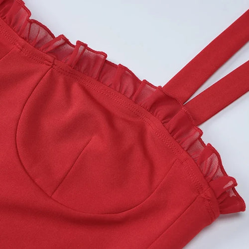 Load image into Gallery viewer, Elegant Women's Summer New Sexy Backless Solid Slash Neck Dress Slim Fit Waist Camisole Mini Dress Club Party Dress
