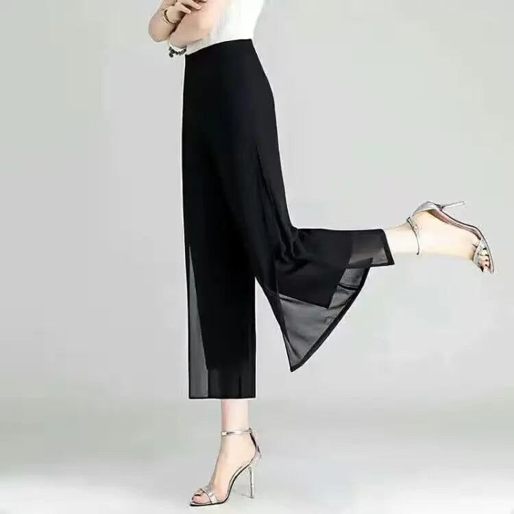 Black 10 Style Can Choose Women Pants Waist Strap Female Trousers Vetement Femme 2023 Wide Leg Pant Korean Fashion Harajuku v2