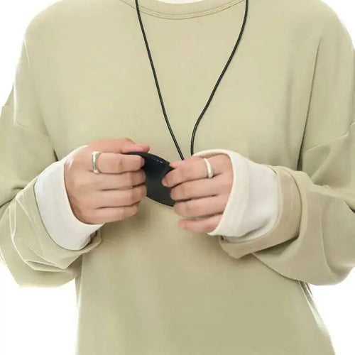 Load image into Gallery viewer, Women Black Hem Color-block Big Size Casual T-shirt New Round Neck Long Sleeve Fashion Tide Spring Autumn 2025 1DH8666
