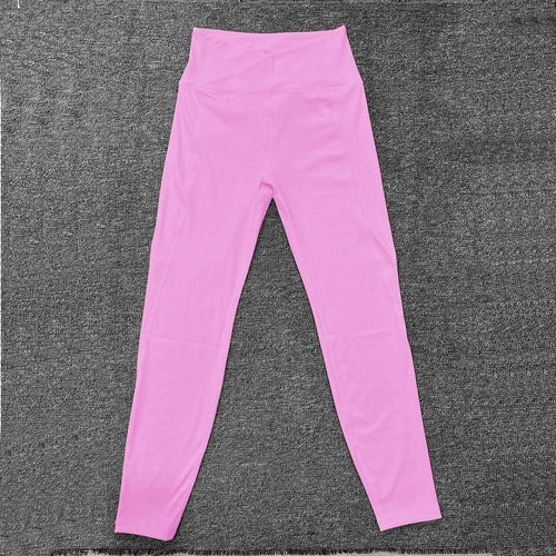 Load image into Gallery viewer, Nude Yoga Pants Women Leggings Hips Lifting Gym Legging Sport High Waist Fitness Legging Bubble Butt Workout Running Tight
