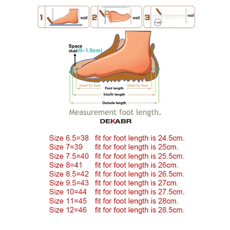 Luxury Men Shoes Fashion Split Leather Flats Classic Shoes Comfortable Rubber Platform Outdoor Daily Men Casual Shoes