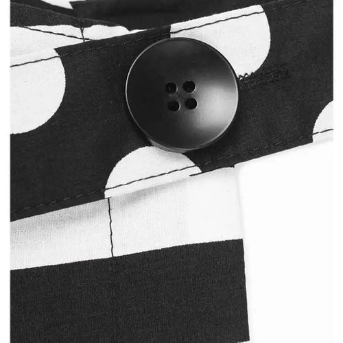 Load image into Gallery viewer, Women Black Dot Printed Big Size Pocket Strap Dress New Square Collar Sleeveless Fashion Tide Spring Autumn 2025 1DH6187
