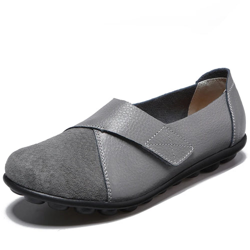 Load image into Gallery viewer, Woman Shoes Soft Leather Low Heels Shoes Women&#39;s Elegant Flats 2025 Casual Flat Shoes Women Footwear New Loafers Zapatos Mujer
