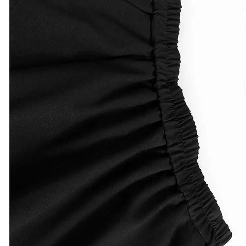 Load image into Gallery viewer, High Elastic Waist Black Irregular Tassels Elegant Half-body Skirt Women Fashion Tide New Spring Autumn 2025 1DH4883
