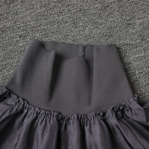 Load image into Gallery viewer, Women Gray Brief Long Big Size Elegant Dress New Turtleneck Long Sleeve Loose Fit Fashion Tide Spring Autumn 2025 1DH0252
