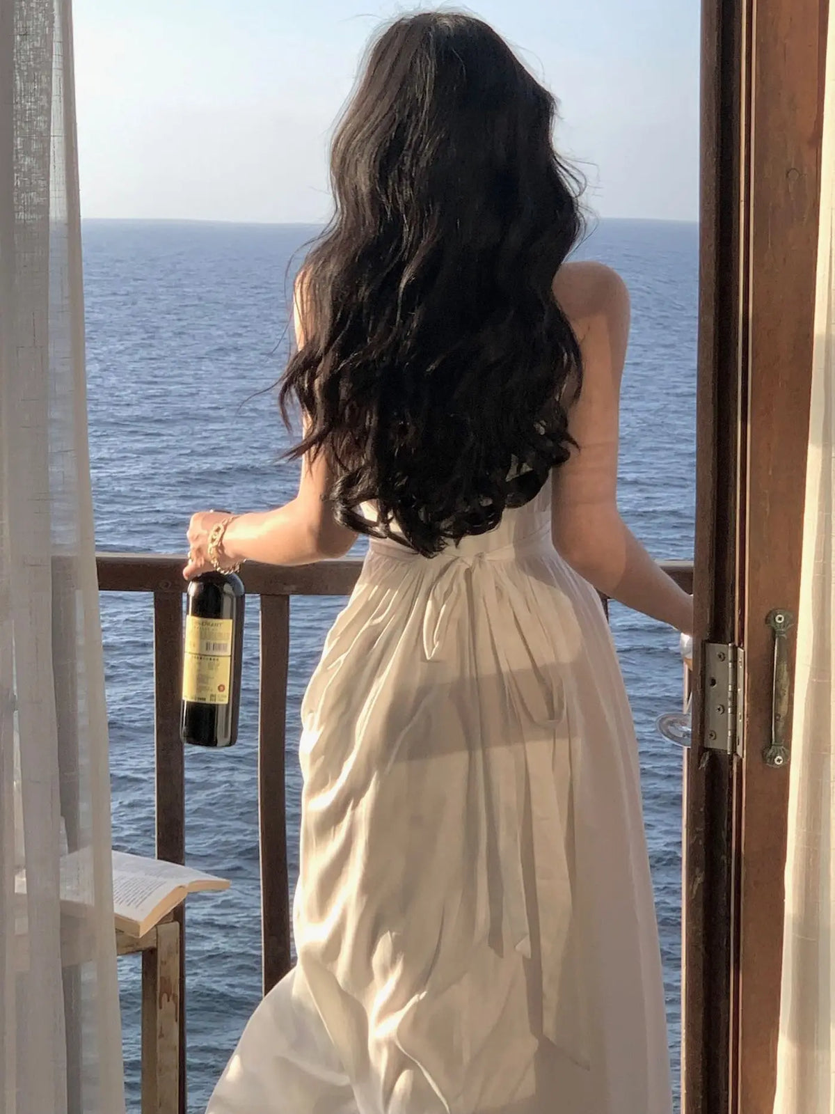 Women's French Elegant Midi Dress Fashion Fairy Pleated Party Prom Evening One Piece Clothes