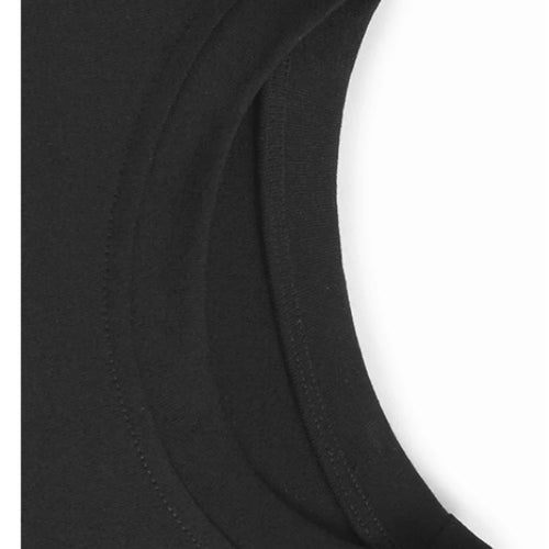 Load image into Gallery viewer, Women Black Lace Spliced Elegant Big Size Long T-shirt New Round Neck Short Sleeve Fashion Tide Spring Summer 2025 1DJ0585
