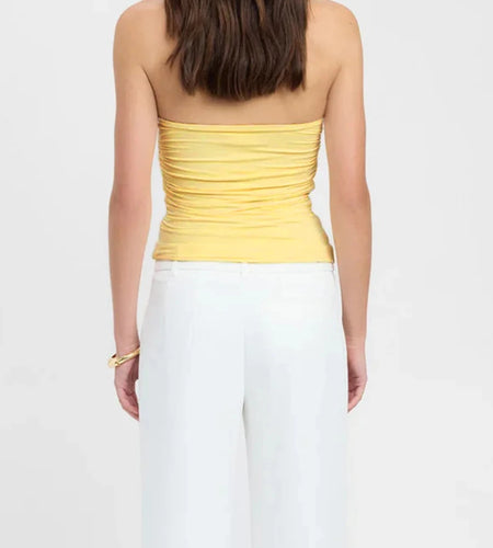 Solid Spliced Folds Slimming Vests For Women Strapless Sleeveless Tunic Temperament Vests Female Fashion Style New