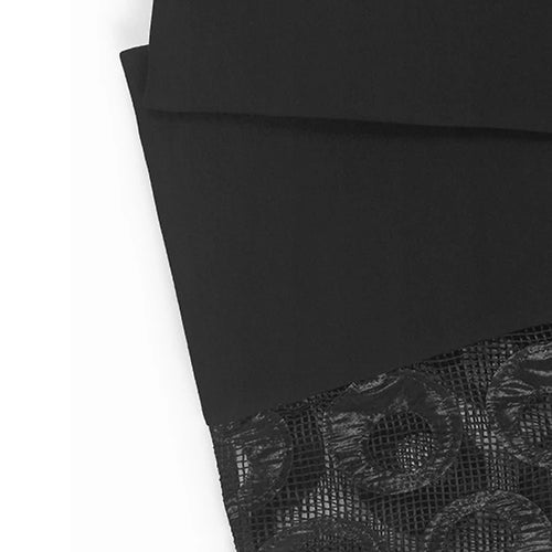 Load image into Gallery viewer, Black Dot Hollow Out Vest Half-body Skirt Two Pieces Suit New V-Neck Sleeveless Women Fashion Spring Autumn 2025 1DJ1101
