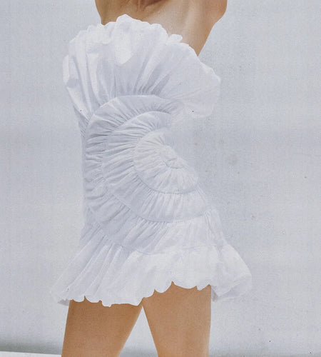 Solid Soliced Folds Fashion Mini Dresses for Women Strapless Sleeveless High Waist Elegant Dress Female Clothes New