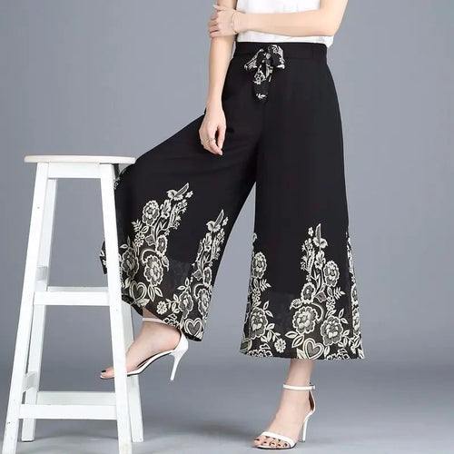 Load image into Gallery viewer, Black 10 Style Can Choose Women Pants Waist Strap Female Trousers Vetement Femme 2023 Wide Leg Pant Korean Fashion Harajuku v1
