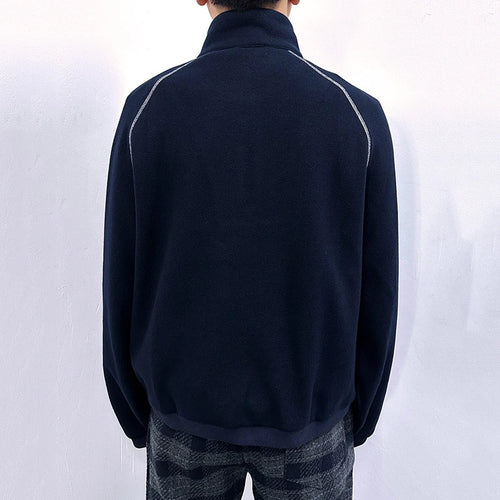 Load image into Gallery viewer, Men's Sweatshirts Korean Style Splicing Patchwork Trendy Multi Zippers Stand Collar Solid Color Male Casual Clothing 9W1825
