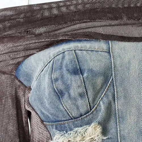 Load image into Gallery viewer, Velvet Denim T-shirt Half-body Skirt Two Pieces Suit New Slash Neck Long Sleeve Women Fashion Spring Autumn 2025 7AB6039
