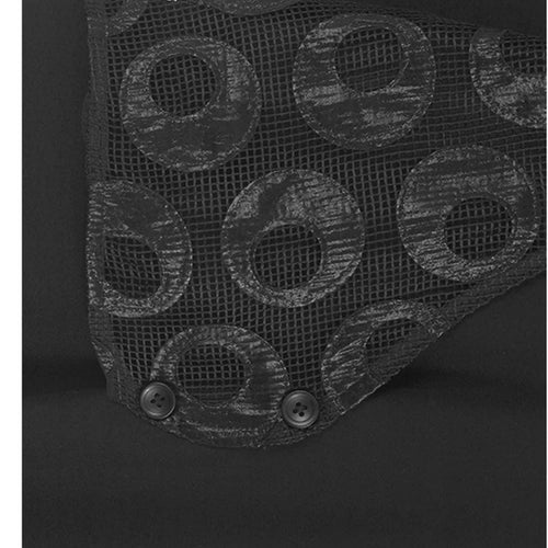 Load image into Gallery viewer, Black Dot T-shirt Hollow Out Skirt Two Pieces Suit New Round Neck Short Sleeve Women Fashion Spring Summer 2025 1DJ1100
