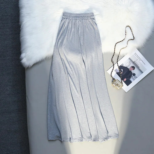 Load image into Gallery viewer, Korean Style Fashion High Waist Long Skirt Women Spring Summer Casual All-match Streetwear Straight Midi Skirt Y2k
