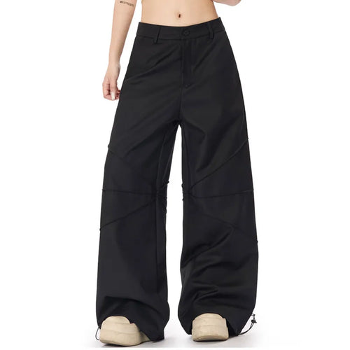 Load image into Gallery viewer, Men's Suit Pants New American Style Straight Leg Trendy High Street Patchwork Stylish Solid Color Male Clothing 9W1926
