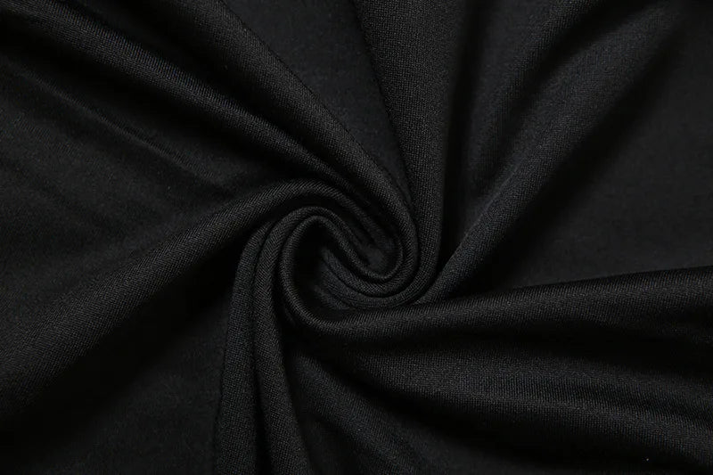 Sexy Sleeveless Skirt Two Pieces Sets For Women Metal Buckle Backless Tops And Thigh Split Long Skirt Two Pieces Sets