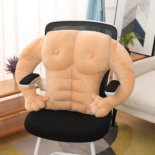 Load image into Gallery viewer, 1pc 50*70cm Sexy Muscle Body Plush Pillow Stuffed Soft Sofa Chair Cushion Creative Muscular Man Dolls for Boyfriend Present
