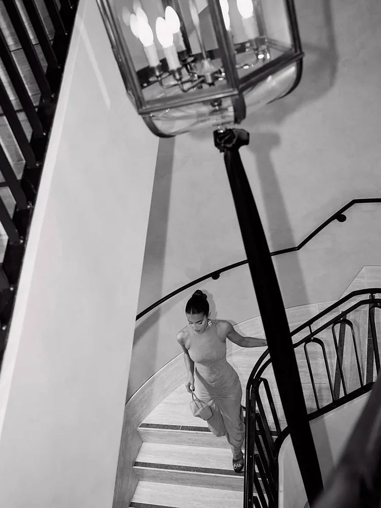 Sleeveless Ruched Sexy Maxi Dress For Women Gown Fashion Two Layer Mesh Bodycon Club Long Dress Vestido Elegant