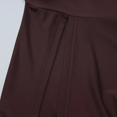 Load image into Gallery viewer, Halter Deep V Neck Sexy Maxi Dress For Women Gown Sleeveless Backless Thigh High Split Ruched Bodycon Long Dress
