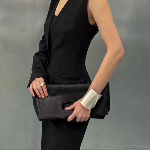 Load image into Gallery viewer, Solid Two Piece Set For Women  V Neck Sleeveless Tunic Coat High Waist Temperament Pant Sets Female Fashion Style
