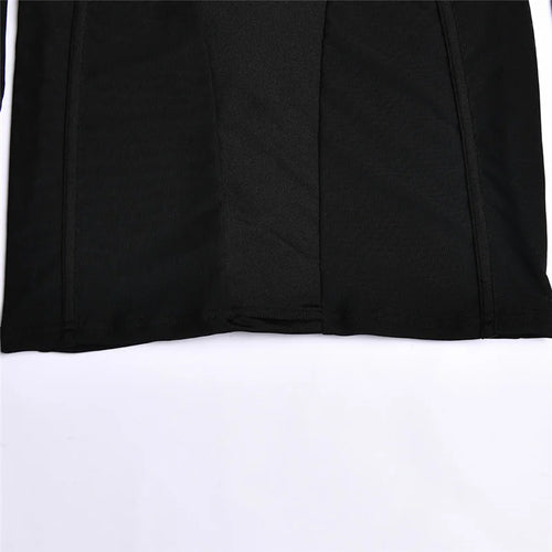 Load image into Gallery viewer, Sexy Hollow Out Backless Mini Dress For Women Elegant Spaghetti Strap Bodycon Party Short Dresses Vestido Clubwear
